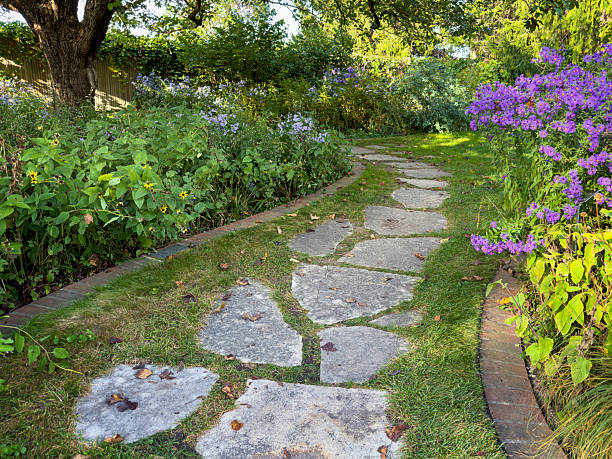 istock Stepping Stones in Native Plant Garden 2240023685