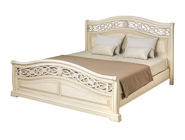istock Bed design bedroom furniture isolated 2240034477