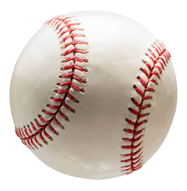 istock Baseball ball floating on a white background, Baseball ball isolated on White Background With clipping path. 2240035223