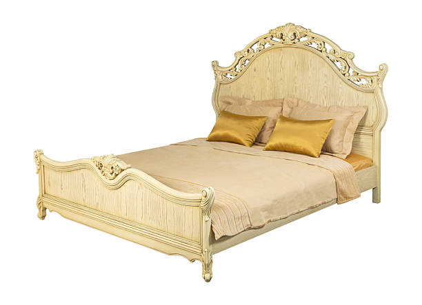 istock Bed design bedroom furniture isolated 2240036432