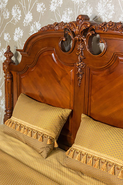 istock Bed in bedroom interior details 2240036436