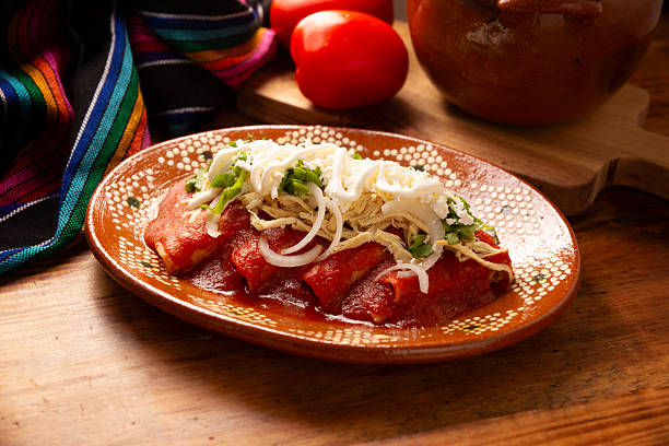 istock Mexican tomato sauce enchiladas 2240043194