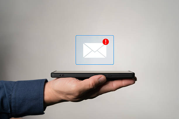 istock New email notification alert on smartphone screen symbolizing digital communication and online messaging 2240048466