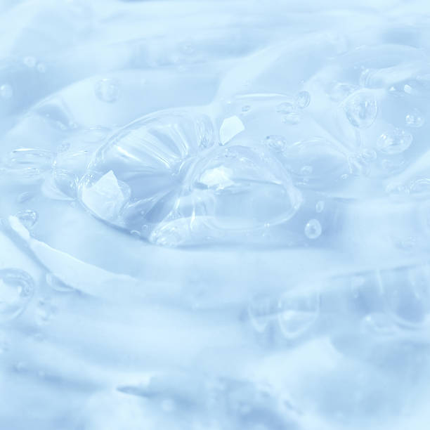 istock Moisturizing serum or essence: surface of thick gel with bubbles. 2240050292