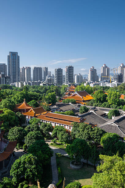 istock Traditional Architecture and Modern Skyscrapers in the City 2240057701