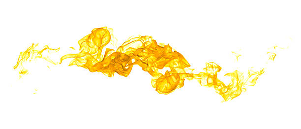istock yellow flame isolated on white background, perfect for fire design, heat concept, light energy, motion graphics, abstract art, explosion effect, and creative digital composition. fire flame effect 2240061467