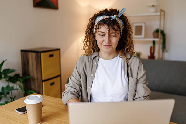 istock Female journalist working from home office 2240074716