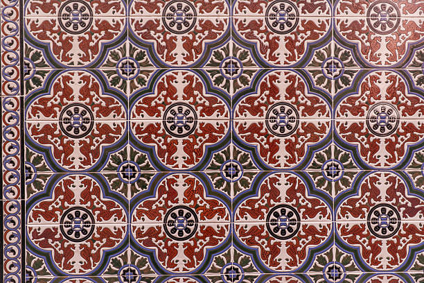 istock Some colorful tiles with symmetrical shapes 2240076201