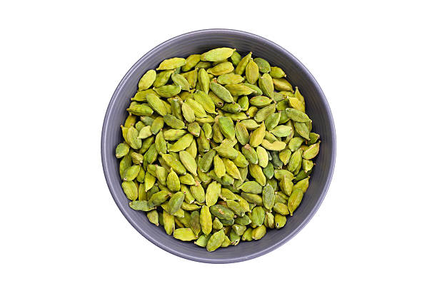 istock Green cardamom pods with aromatic and medicinal benefits. 2240080624