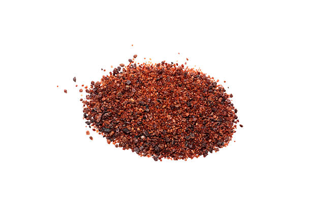 istock Black Himalayan salt, rock salt granules 2240081471