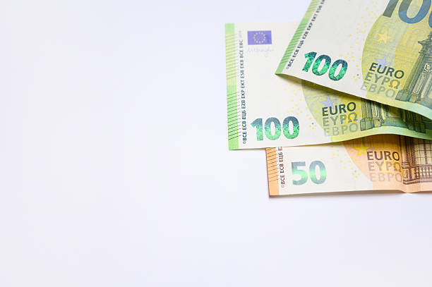 istock European currency euro money background with empty space for text design. 2240084780