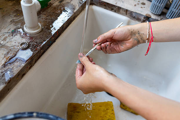 istock Cleaning Paintbrush POV 2240098268