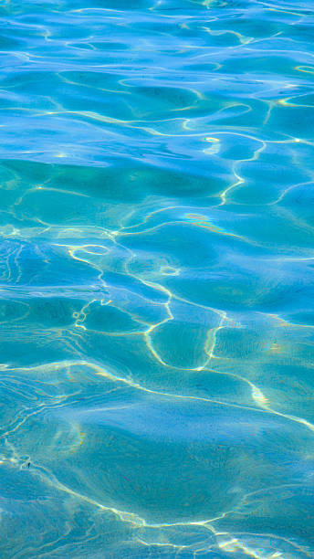 istock Close-Up of Clear Turquoise Sea Water with Sunlight Reflections 2240101314