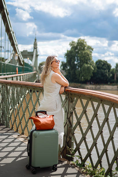 istock Young tourist woman visiting London 2240101568