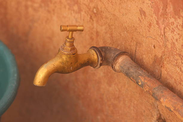 istock Old fashioned water tap close up 2240102957