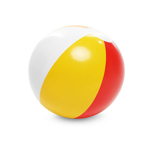 istock One bright inflatable ball isolated on white 2240118718