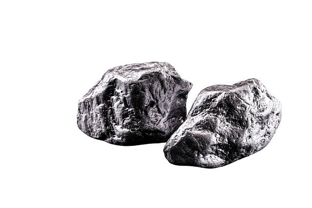 istock Aluminum is a chemical element. Aluminum stone for industrial use. Silver ore. 2240138795