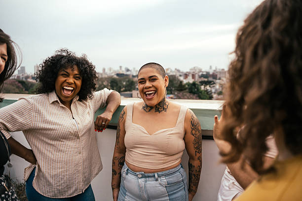 istock Female friends socializing with each other 2240163451