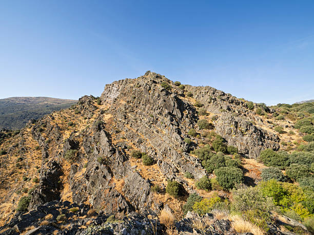 Landscape in the Sierra de las Quilamas. A place known as Castil de Cabras.