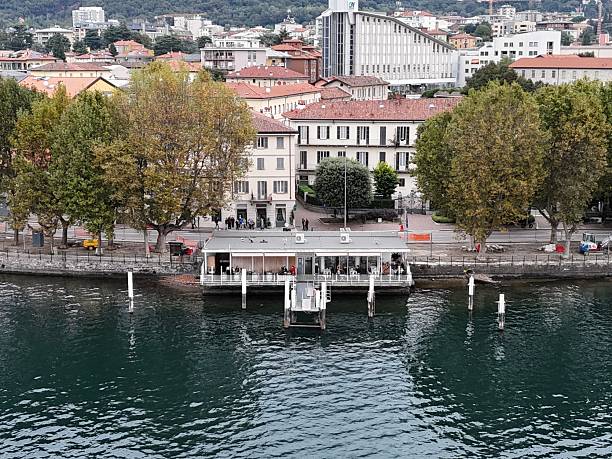 istock Aerial View of Lecco Pier on Lake Como 2240165555