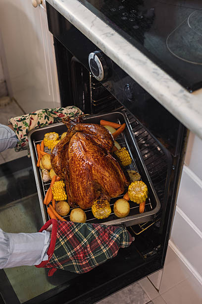 istock Preparing turkey for Thanksgiving Day 2240165628