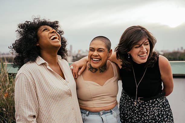 istock Female friends socializing with each other 2240166885