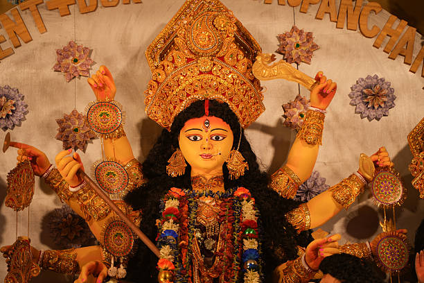 istock Durgapujo in West Bengal is famous all over the world. It is especially popular among Hindus. 2240167708