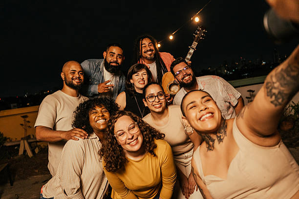 istock Friends taking selfies on a friends' night out 2240172875