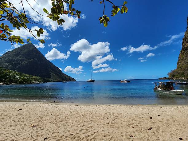 istock St Lucia and Ocean Beauty 2240174402