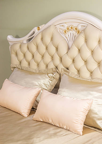 istock Bed in bedroom interior details 2240201299
