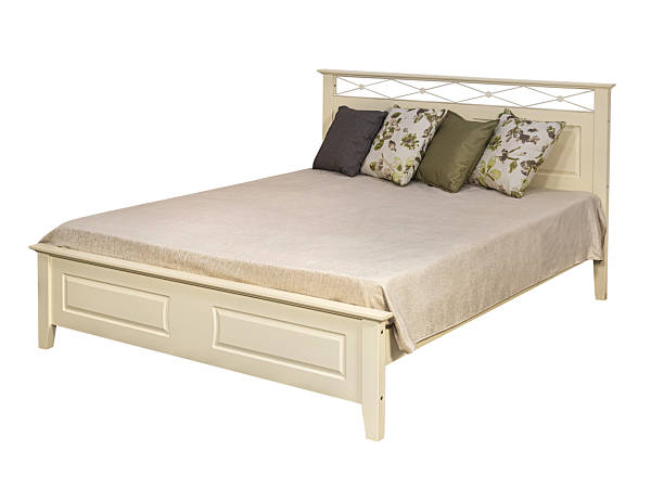 istock Bed design bedroom furniture isolated 2240201309