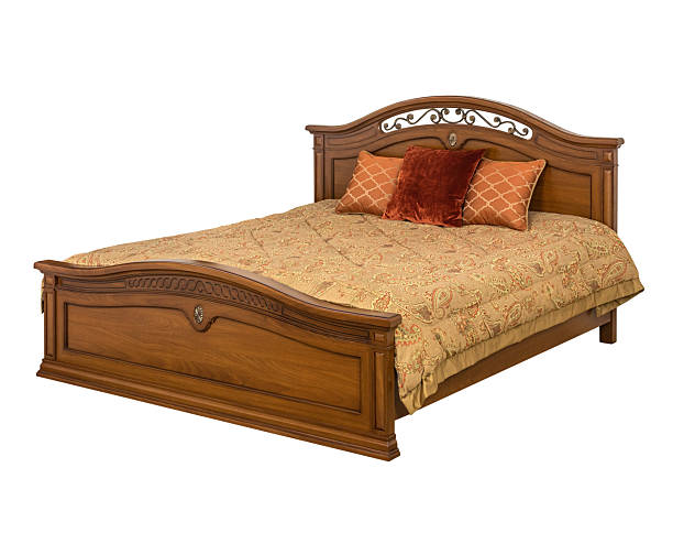 istock Bed design bedroom furniture isolated 2240201612