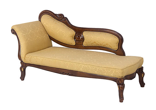 istock Classic vintage couch upholstered furniture 2240202012
