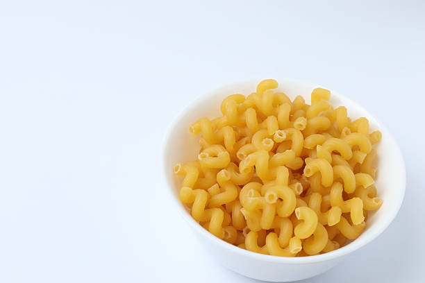 istock Raw pasta isolated on a white background, contour. 2240203214