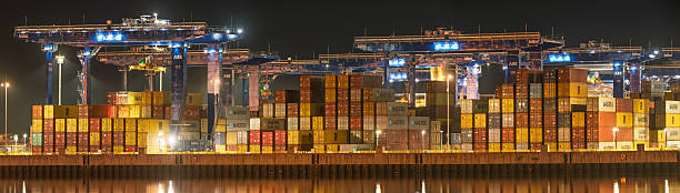 Baltic Hub maritime container terminal. Gdask, Poland