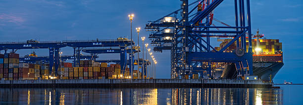 istock Baltic Hub maritime container terminal. Gdask, Poland 2240211750