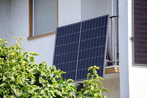 istock Balcony power plant on a detached house 2240213196
