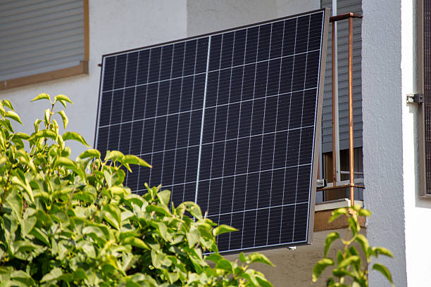 istock Balcony power plant on a detached house 2240213243