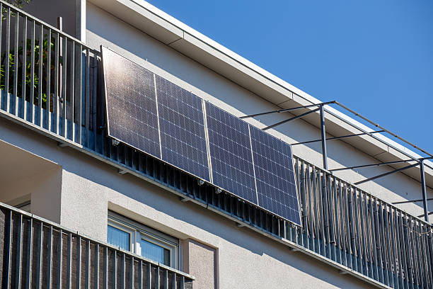 istock Balcony power plant on a new apartment building 2240213253