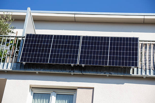 istock Balcony power plant on a new apartment building 2240213309