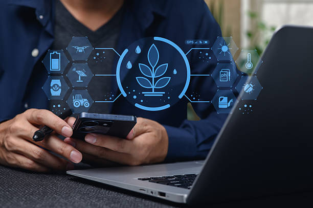 istock Innovative Technology for Agriculture and Smart Farming Solutions 2240216973