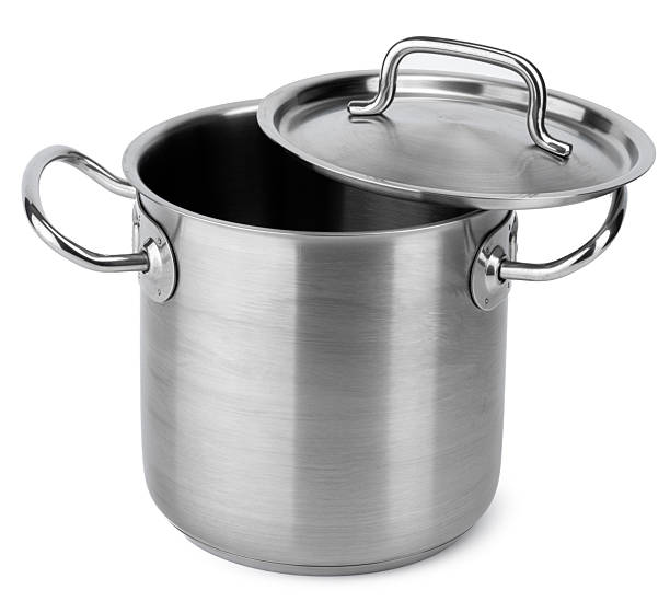 istock New metal cooking pot isolated on white 2240236244