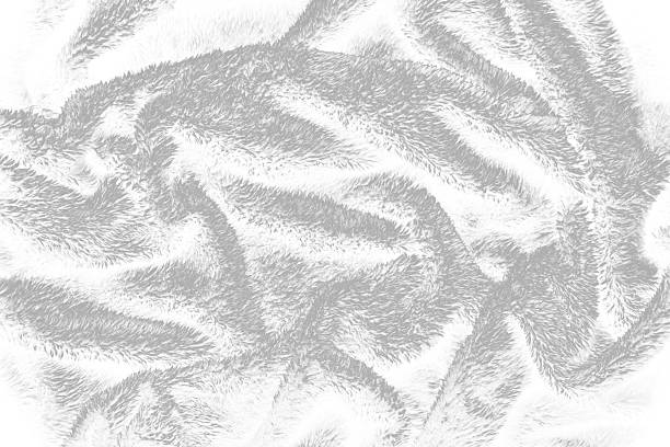 Soft warm blanket texture isolated on white background,cut out overlay