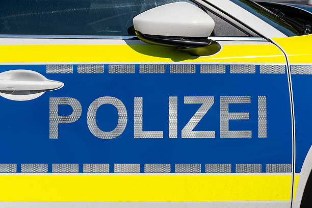 istock Police vehicle with lettering 2240238322