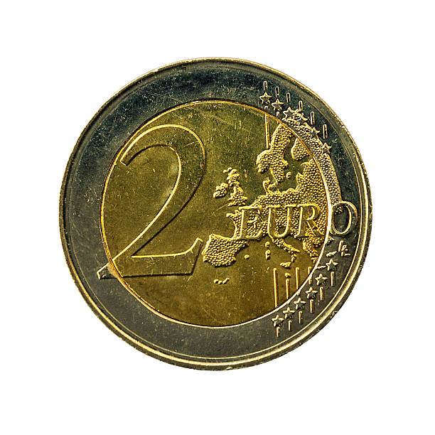 istock Two euro coin isolated on white background 2240239220