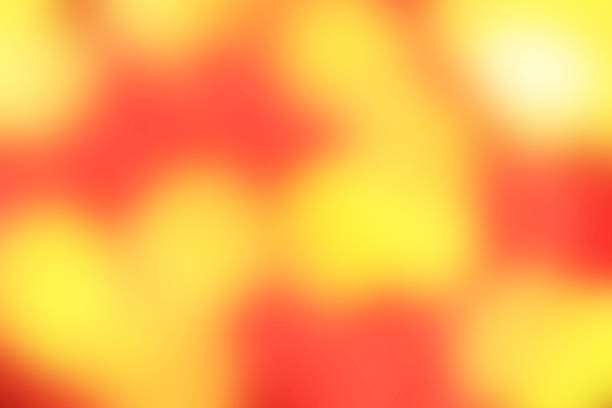 Photograph of colored pencils arranged in different colors and taken with a blurred focus technique.
