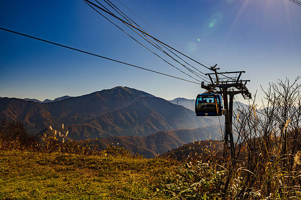 Autumn scenery from Naeba Dragon Dora in Niigata Prefecture