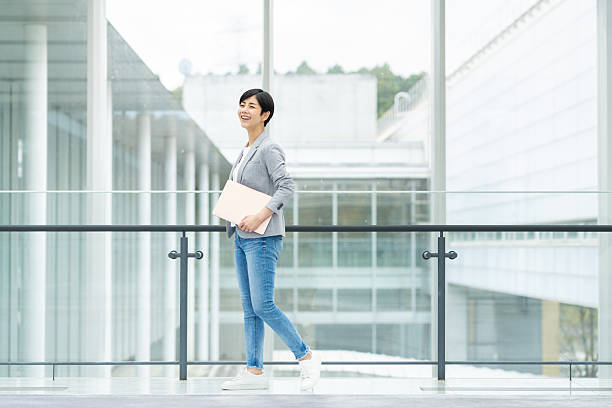 istock Young female engineer working in the office 2240267401