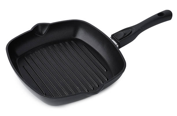 istock New ceramic non stick frying pan on white background 2240270161