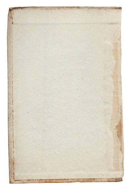istock Vintage background of old ancient torn paper texture isolated 2240271106